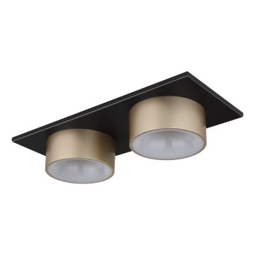 Globo - потолочный светильник LED/24W/230V 3000K 46x20 см, латунь