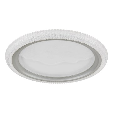 Globo - потолочный светильник LED/28 Вт/230 В, 3000/4200/6000 К, диаметр 39,5 см, серебристый