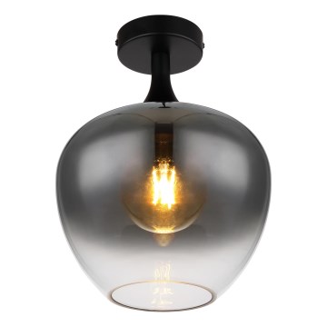 Globo - Потолочный светильник 1xE27/40W/230V дымчатый