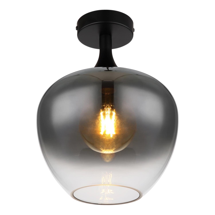 Globo - Потолочный светильник 1xE27/40W/230V дымчатый