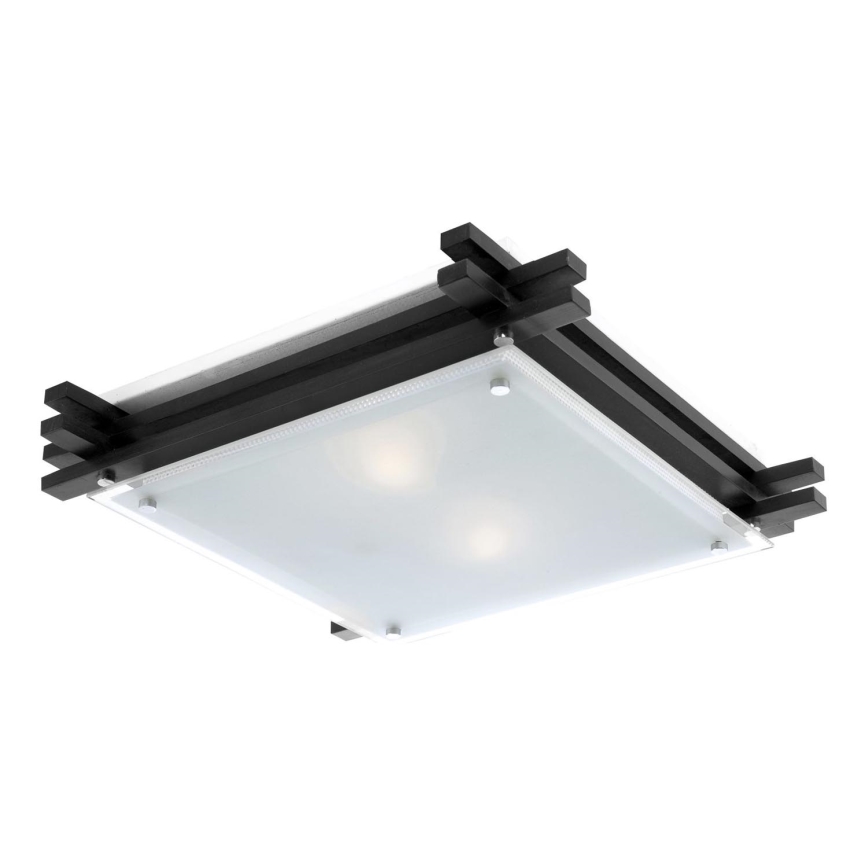 Globo - Потолочный светильник 2xE27/60W/230V сосна