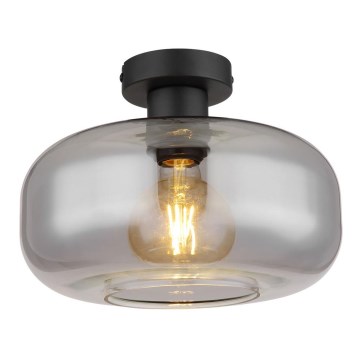 Globo - Припотолочная люстра 1xE27/40W/230V диаметр 28 см серый