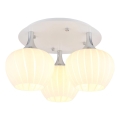 Globo - Припотолочная люстра 3xE27/40W/230V белый