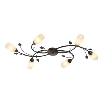 Globo - Припотолочная люстра 6xE14/40W/230V