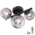 Globo - Пристельова LED люстра RIHA 3xG9/3,5W/230V