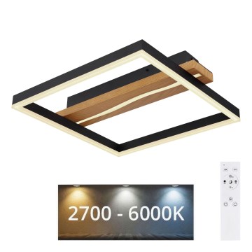Globo - Пристельова LED люстра з регулюванням яскравості LED/22W/230V 2700-6000K + дистанційне керування
