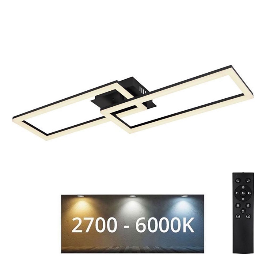 Globo - Пристельова LED люстра з регулюванням яскравості LED/24W/230V 2700-6000K + дистанційне керування