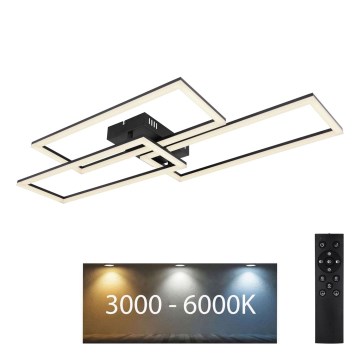 Globo - Пристельова LED люстра з регулюванням яскравості LED/58W/230V 3000-6000K + пульт дистанційного керування