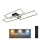 Globo - Пристельова LED люстра з регулюванням яскравості LED/58W/230V 3000-6000K + пульт дистанційного керування