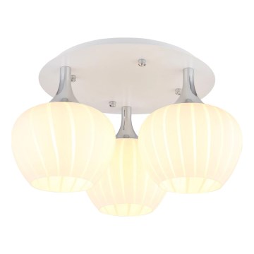 Globo - Пристельова люстра 3xE27/40W/230V білий