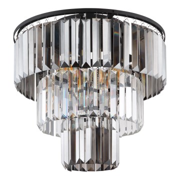 Globo - Пристельова люстра 3xE27/40W/230V діаметр 40 см чорний