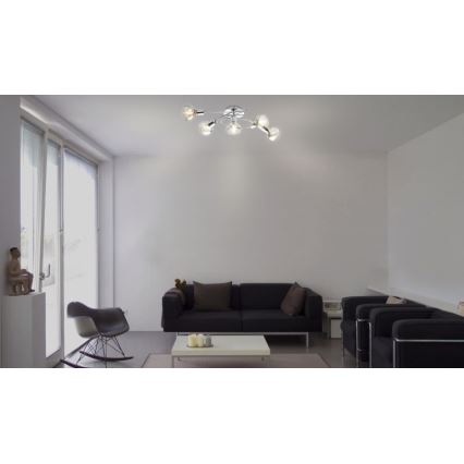 Globo - Пристельова люстра 5xE14/40W/230V