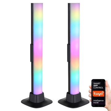 Globo RGB- НАБОР 2x Светодиодная настольная RGB-лампа с регулированием яркости 2в1 LED/2W/5V Wi-Fi Tuya