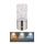 Globo - Сенсорна настільна LED лампа з регулюванням яскравості LED/2,5W/3,7V 2700K/4000K/6500K 1800 mAh USB матовий хром