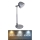 Globo - Сенсорна настільна LED лампа з регулюванням яскравості LED/7,5W/230V 3000K/4000K/6500K сірий