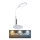Globo - Сенсорна настільна LED лампа з регулюванням яскравості LED/9W/230V 3000/4000/6500K сірий