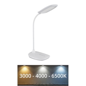 Globo - Сенсорна настільна LED лампа з регулюванням яскравості LED/9W/230V 3000K/4000K/6500K CRI 90 білий