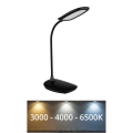 Globo - Сенсорна настільна LED лампа з регулюванням яскравості LED/9W/230V 3000K/4000K/6500K CRI 90 чорний