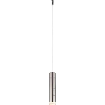 Globo - сенсорний затемнюваний світильник 2 в 1 з підзарядкою LED/2W/230/5V матовий хром