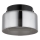 Globo - Стельовий LED світильник 1xGX53/6W/230V діаметр 13 см димчастий/чорний