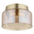Globo - Стельовий LED світильник 1xGX53/6W/230V діаметр 13 см димчастий/коричневий