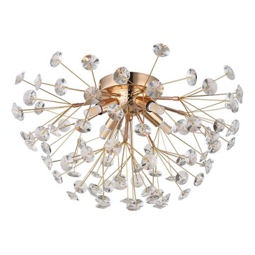 Globo - Стельовий LED світильник 4xG9/3,5W/230V діаметр 45 см золотий