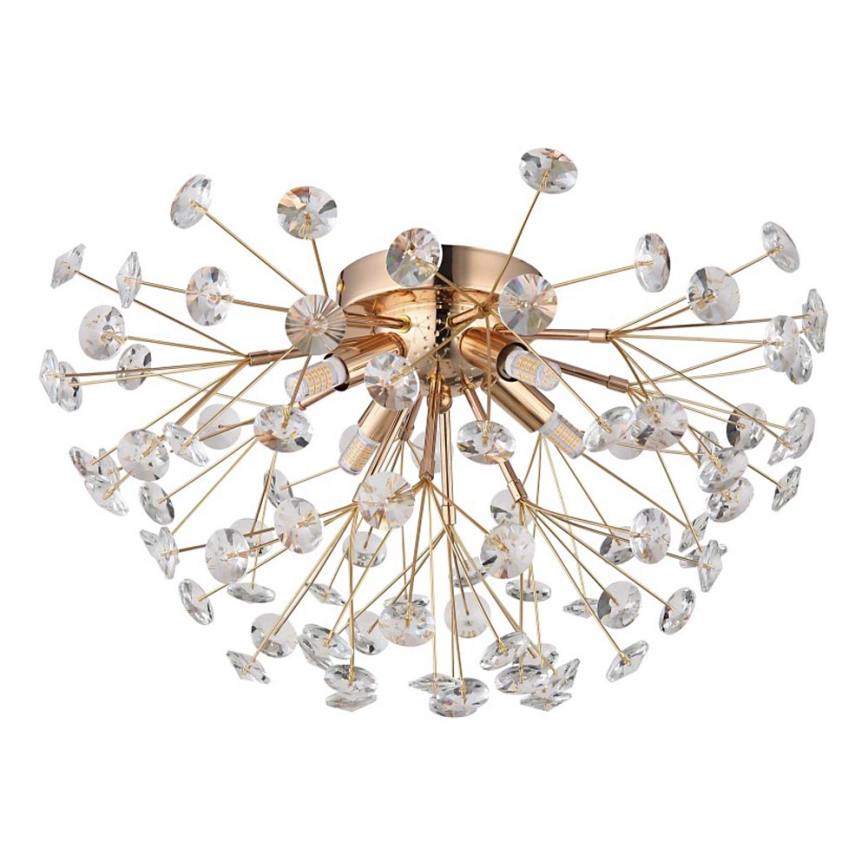 Globo - Стельовий LED світильник 4xG9/3,5W/230V діаметр 45 см золотий