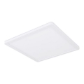 Globo - Стельовий LED світильник для ванної з регулюванням яскравості LED/18W/230V 29,4x29,4 см IP44 білий