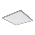 Globo - Стельовий LED світильник для ванної з регулюванням яскравості LED/18W/230V 29,4x29,4 см IP44 матовий хром