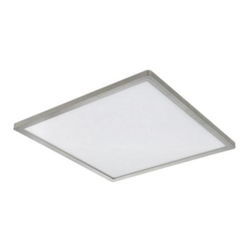 Globo - Стельовий LED світильник для ванної з регулюванням яскравості LED/18W/230V 29,4x29,4 см IP44 матовий хром