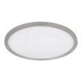Globo - Стельовий LED світильник для ванної з регулюванням яскравості LED/18W/230V діаметр 29,4 см IP44 матовий хром