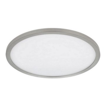 Globo - Стельовий LED світильник для ванної з регулюванням яскравості LED/18W/230V діаметр 29,4 см IP44 матовий хром