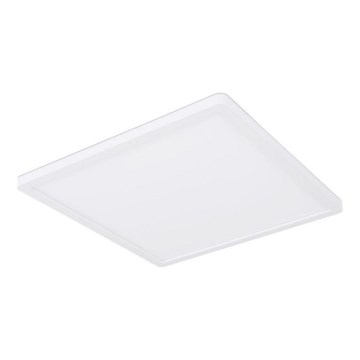 Globo - Стельовий LED світильник для ванної з регулюванням яскравості LED/24W/230V 42x42 см IP44 білий