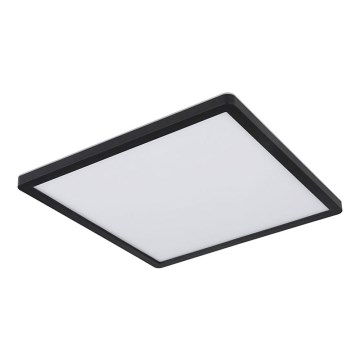 Globo - Стельовий LED світильник для ванної з регулюванням яскравості LED/24W/230V 42x42 см IP44 чорний