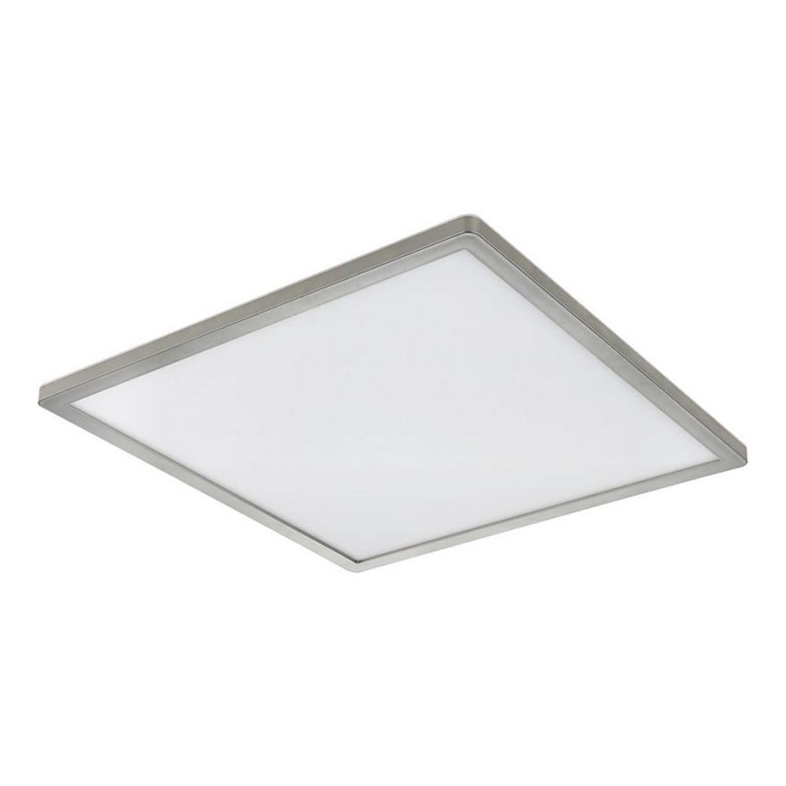 Globo - Стельовий LED світильник для ванної з регулюванням яскравості LED/24W/230V 42x42 см IP44 матовий хром