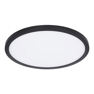 Globo - Стельовий LED світильник для ванної з регулюванням яскравості LED/24W/230V діаметр 42 см IP44 чорний