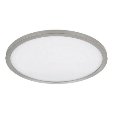 Globo - Стельовий LED світильник для ванної з регулюванням яскравості LED/24W/230V діаметр 42 см IP44 матовий хром
