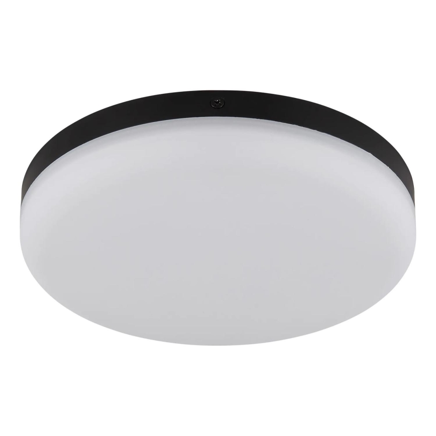 Globo - Стельовий LED світильник LED/12W/230V 4000K діаметр 22 см чорний