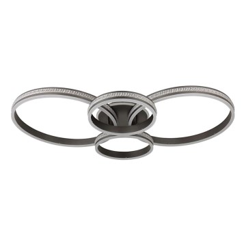 Globo - Стельовий LED світильник LED/39W/230V 2700/4500/6500K 106x60 см антрацит