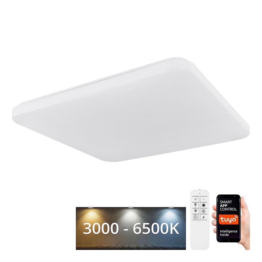 Globo - Стельовий LED світильник з регулюванням яскравості LED/30W/230V 3000-6500K Wi-Fi Tuya + пульт дистанційного керування