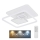 Globo - Стельовий LED світильник з регулюванням яскравості LED/50W/230V 3000-6000K + дистанційне керування