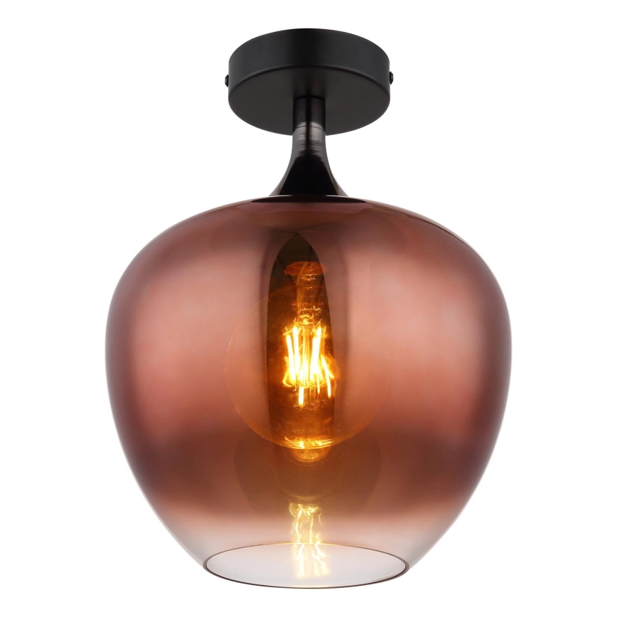 Globo - Стельовий світильник 1xE27/40W/230V мідний