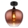 Globo - Стельовий світильник 1xE27/40W/230V мідний