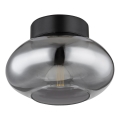 Globo - Стельовий світильник 1xE27ILLU/40W/230V чорний