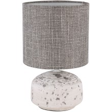 Globo - Stolní lampa1xE14/40W/230V сірий/keramika