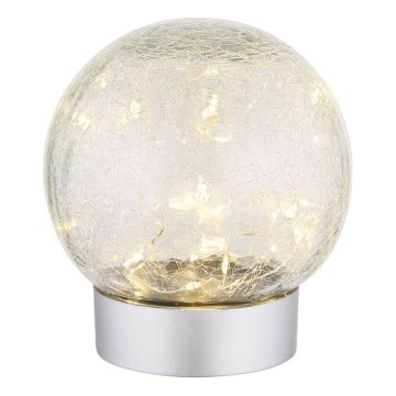 Globo - Светодиодная декоративная настольная лампа с аккумулятором 25xLED/0,06W/5V 600 mAh IP44