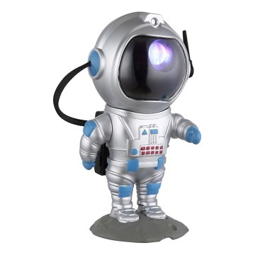 Globo - Светодиодная настольная RGB-лампа LED/4,5W/5V астронавт серебристый
