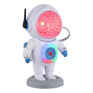 Globo - Светодиодная настольная RGB-лампа LED/6W/5V астронавт белый