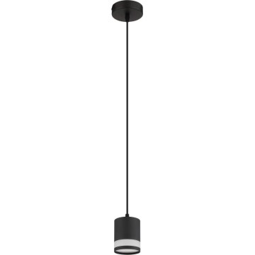 Globo - Светодиодная подвесная люстра 1xGX53/7W/230V 3000K черный