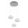 Globo - Светодиодная подвесная люстра 3xLED/6W/230V